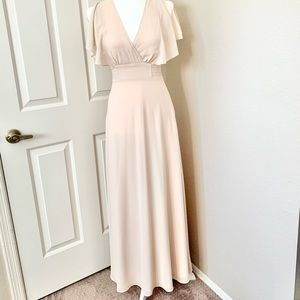 Lulu’s Evening Gown - Beige